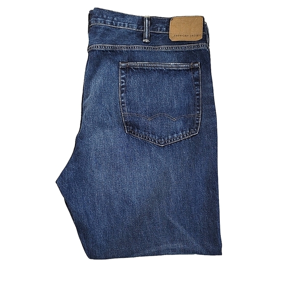 NWT American Eagle Original Bootcut Denim Jeans in Plus Size 46 x 32 - Picture 2 of 16